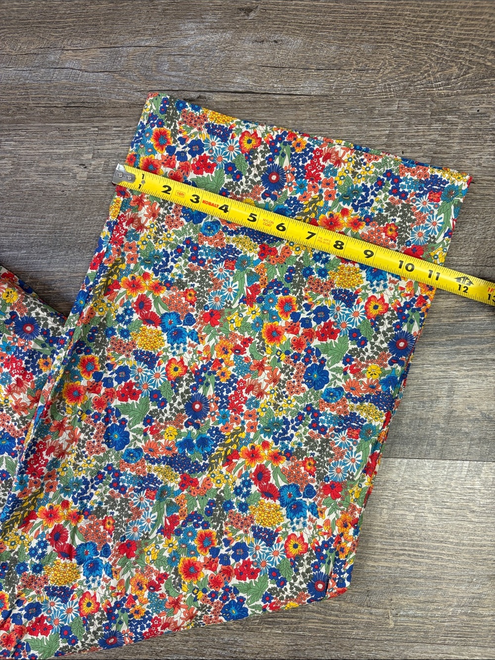 J.Crew Liberty London Margaret Annie Floral One-Shoulder Wide-Leg Jumpsuit 2 - Picture 16 of 16